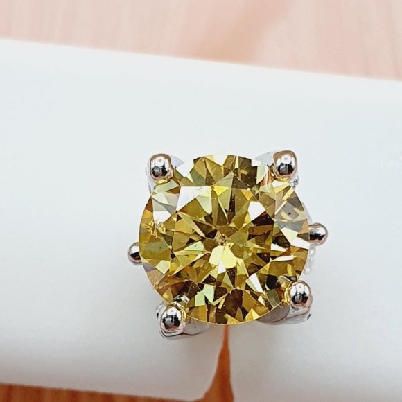 "Birthstone S925 Sterling Silver CZ Stud Earrings for Women/Girl, US1925… - Picture 11 of 12